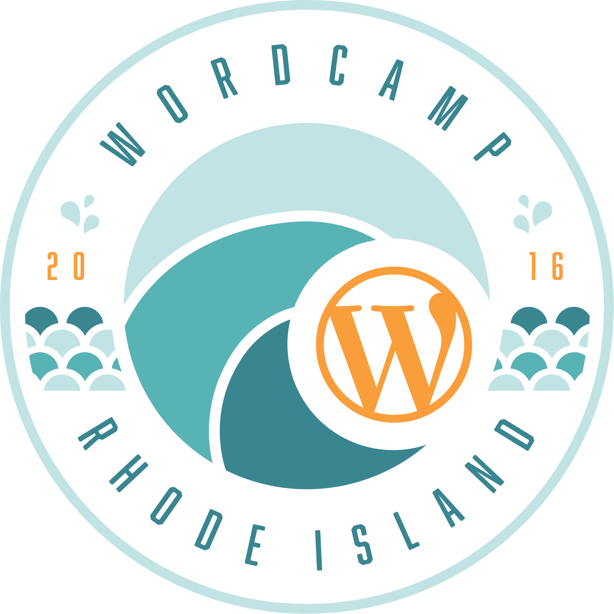 2016 WordCamp Rhode Island logo